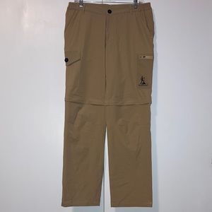 The Day Hiker Utility Convertible Nylon Hiker Pants & Shorts Size XL Zip Off